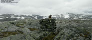 Kyrelvfjellet summit, 1404m (169KB)
