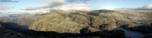 Vassfjora panorama from Langvatnet (286KB)